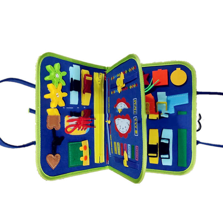 Busy Book Montessori Learning Board