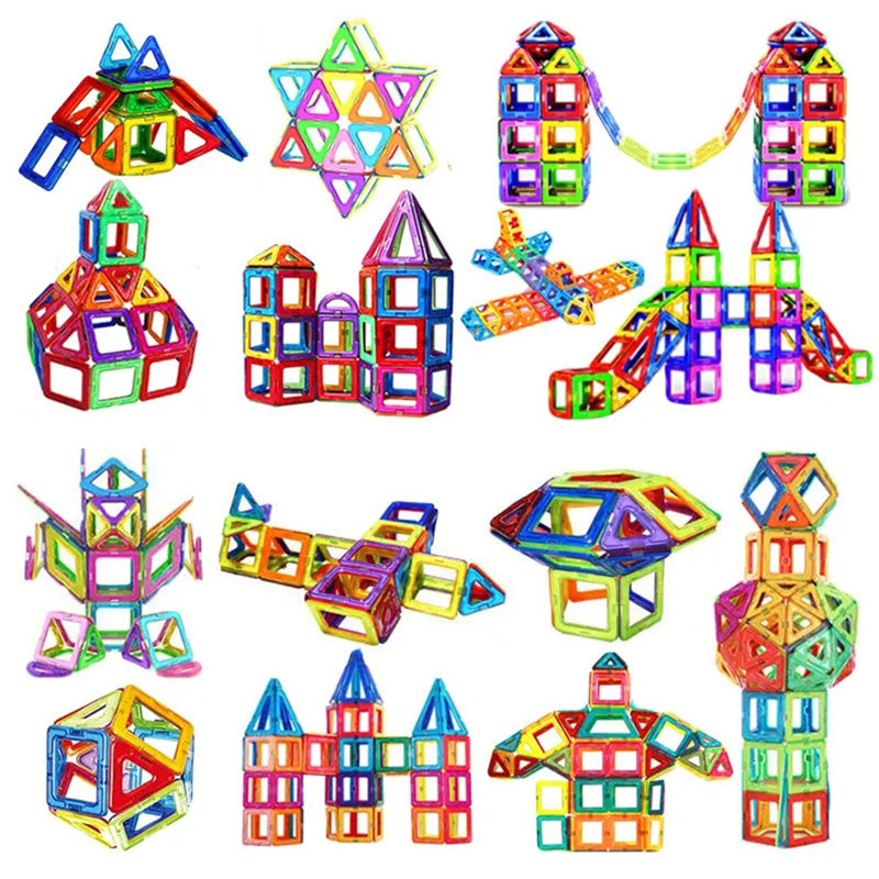 Magnetic Building Blocks Construction Set