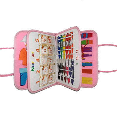 Busy Book Montessori Learning Board