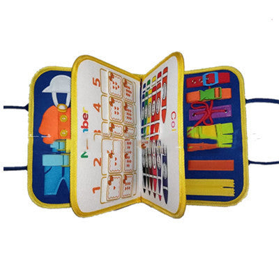 Busy Book Montessori Learning Board