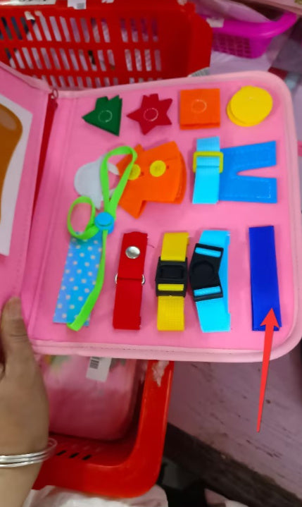 Busy Book Montessori Learning Board
