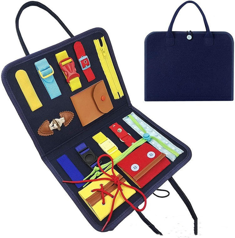 Busy Book Montessori Learning Board