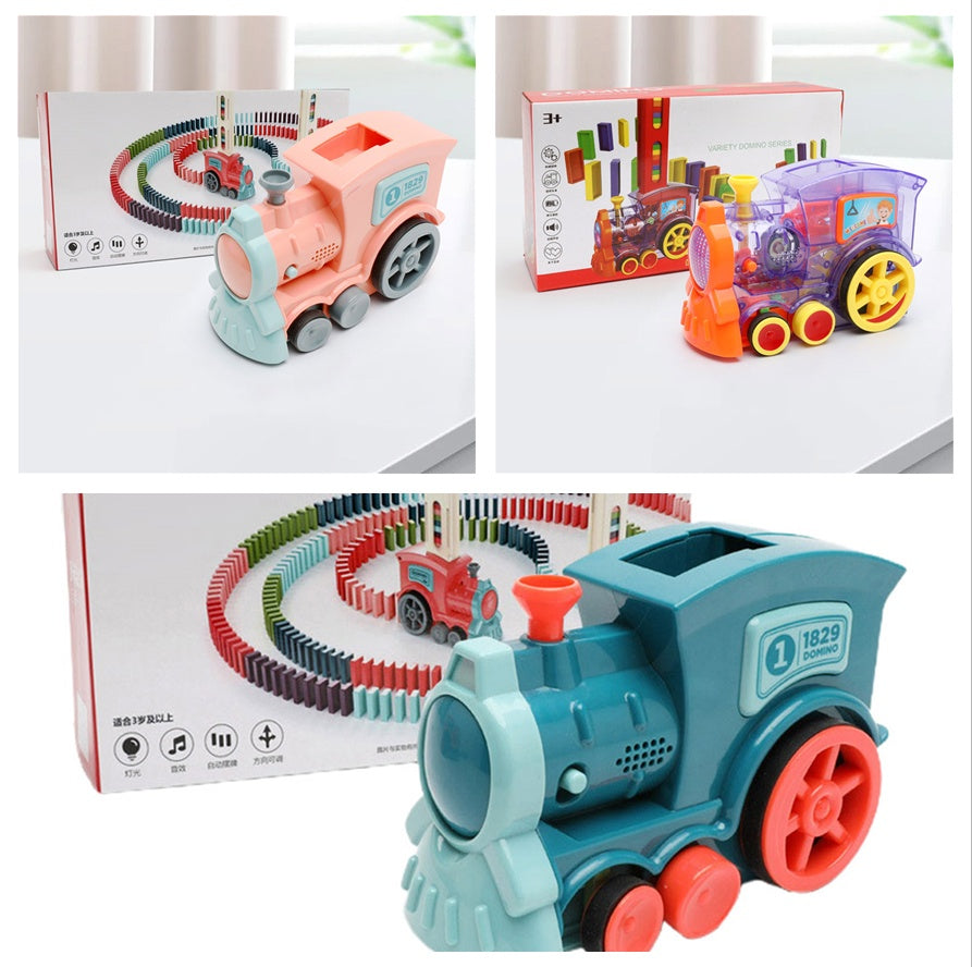 Automatic Domino Train Set