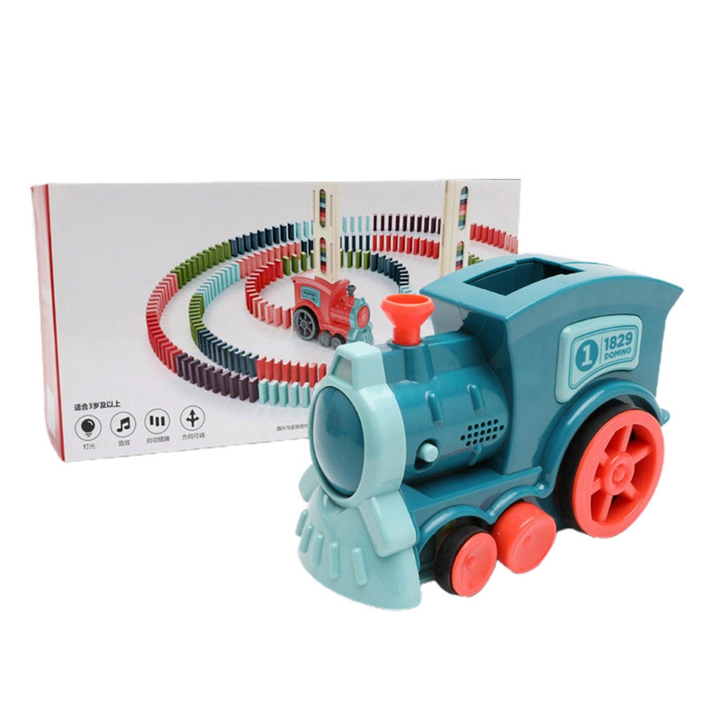 Automatic Domino Train Set