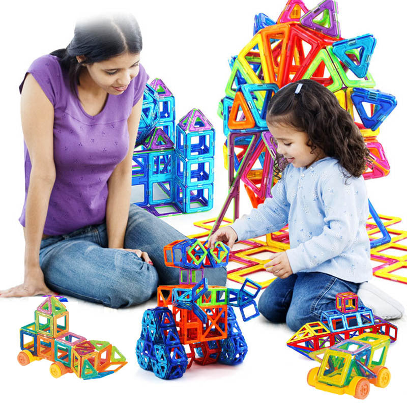 Magnetic Building Blocks Construction Set